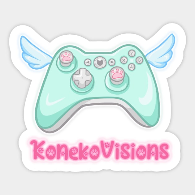 Mint Game Controller Sticker by KonekoVisions